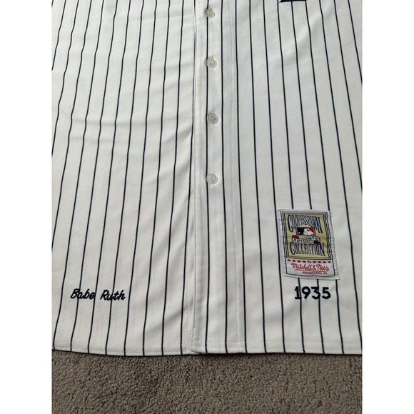 Mens Jersey #3 Yankees 1951 Mickey Mantle Mitchell&Ness LEAGUE 50th, Size 54 3XL - Picture 6 of 9